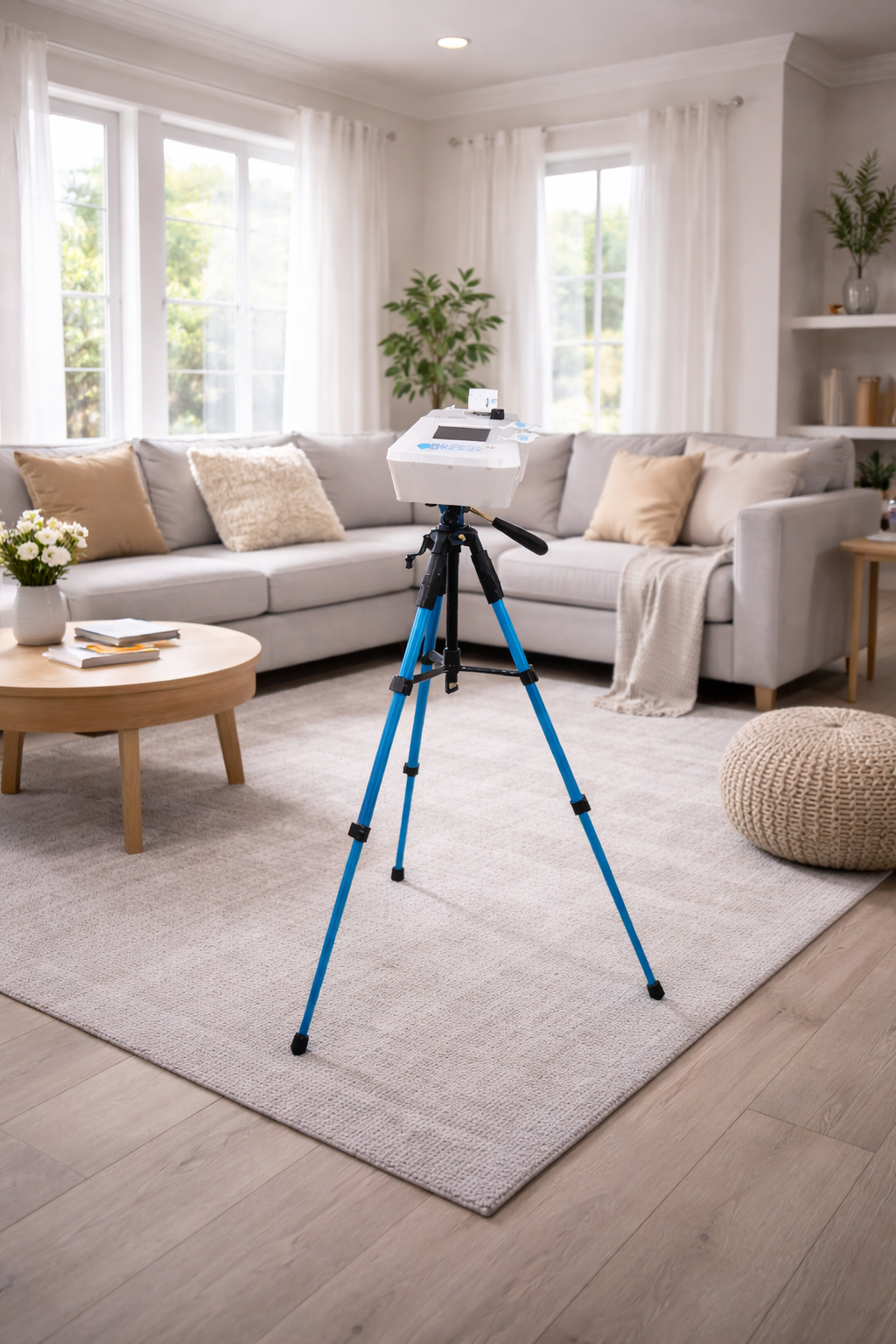 Indoor air quality evaluation inside a Massachusetts residential property