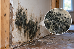 Learn what Stachybotrys chartarum is, where black mold commonly grows, how it is identified, and when professional mold testing may be useful in Massachusetts & New Hampshire.