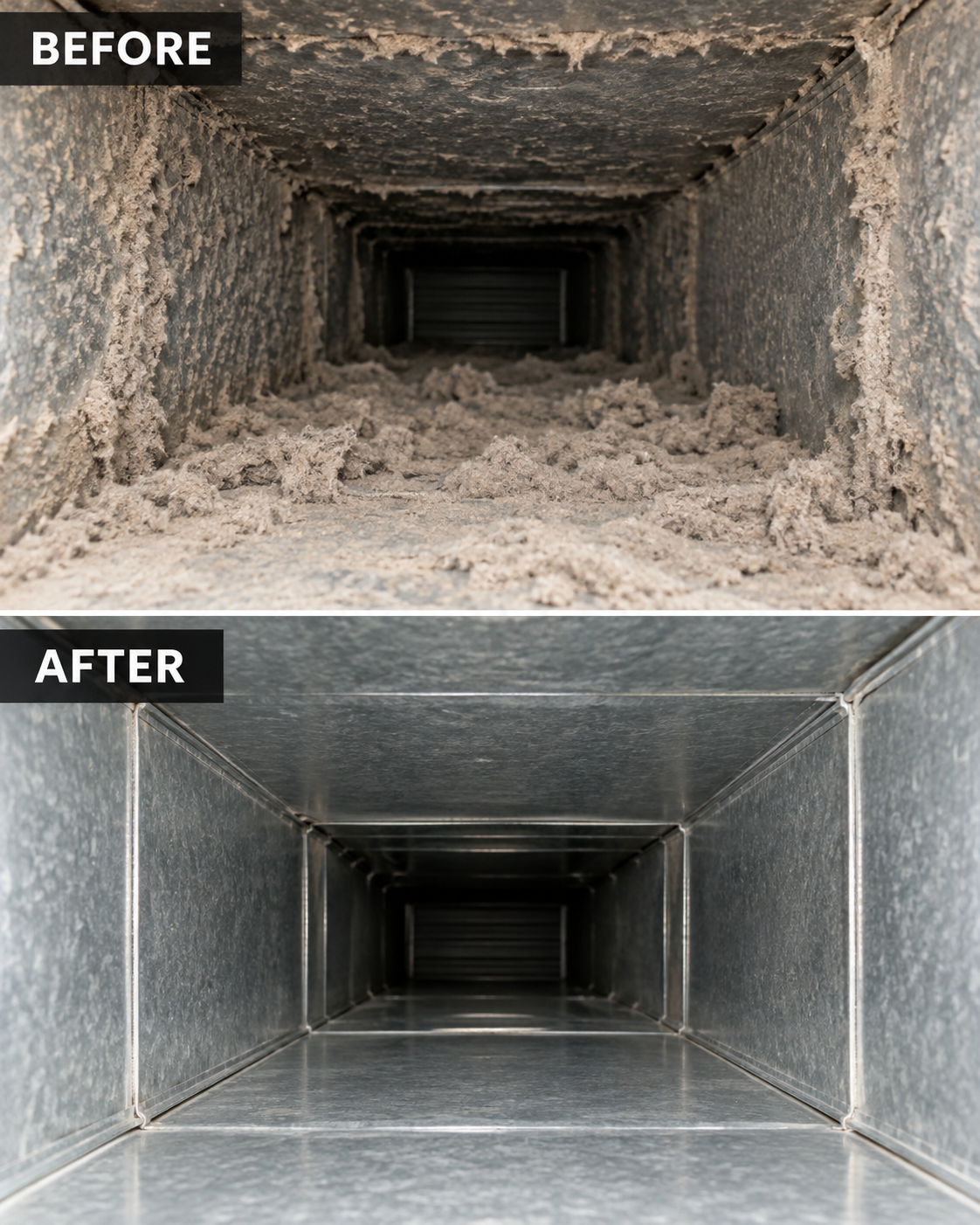 Boston air duct cleaning after construction and renovation dust entered HVAC ductwork
