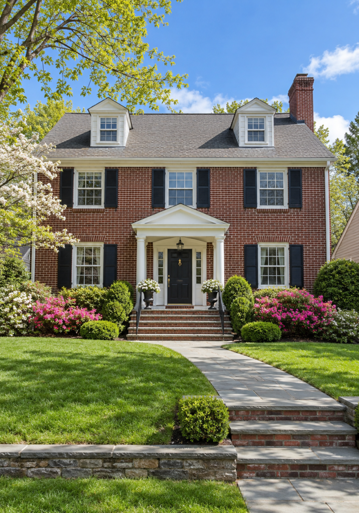 Traditional Victorian-style residential home representing independent mold inspection and mold testing services in Melrose, MA.