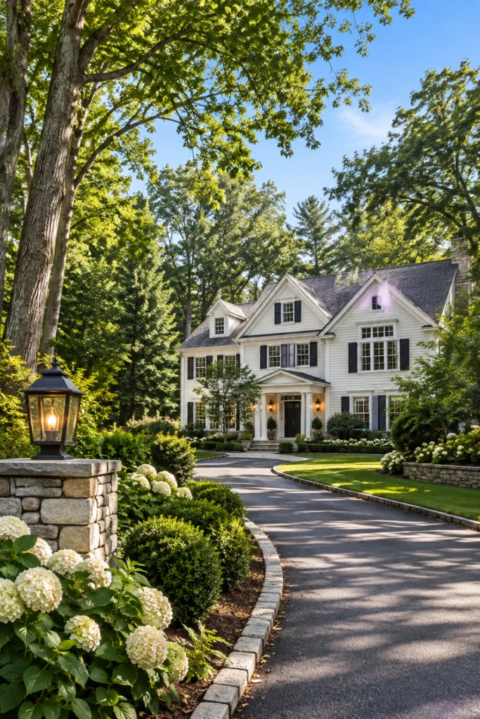 Exterior of a residential home in Newton, MA, representing properties served by our professional mold inspection and mold testing services.